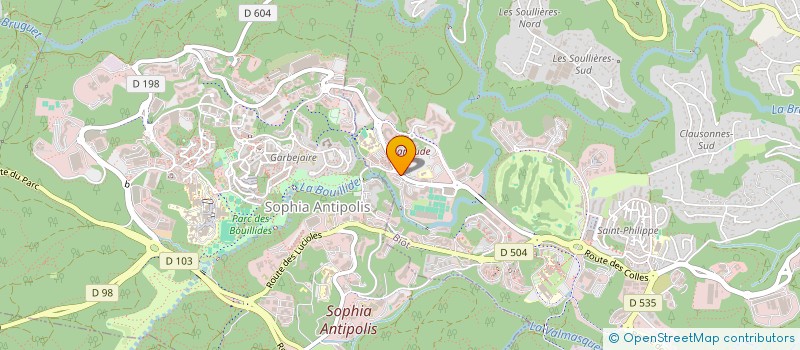 localisation de l'entreprise RAPA IMMO  BIOT