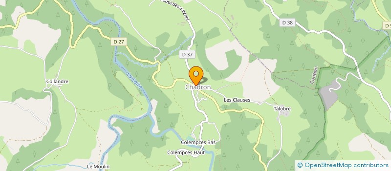 localisation de l'entreprise RAPACE à LES ESTABLES