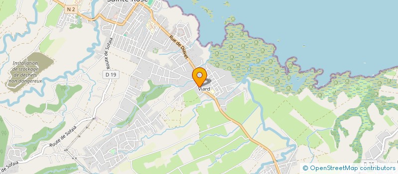 localisation de l'entreprise RAPACE CHARPENTE COUVERTURE SARL  SAINTE ROSE