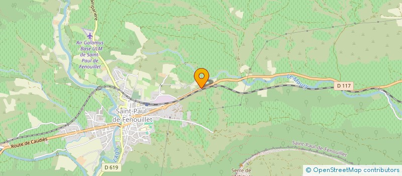 localisation de l'entreprise RAPACHADE  SAINT-PAUL-DE-FENOUILLET