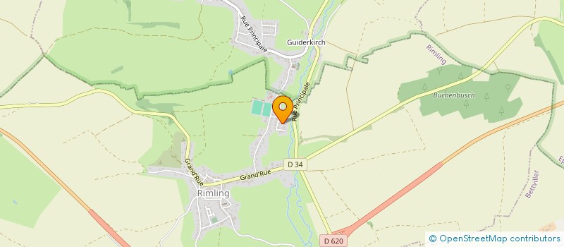 localisation de l'entreprise RAPAH  RIMLING