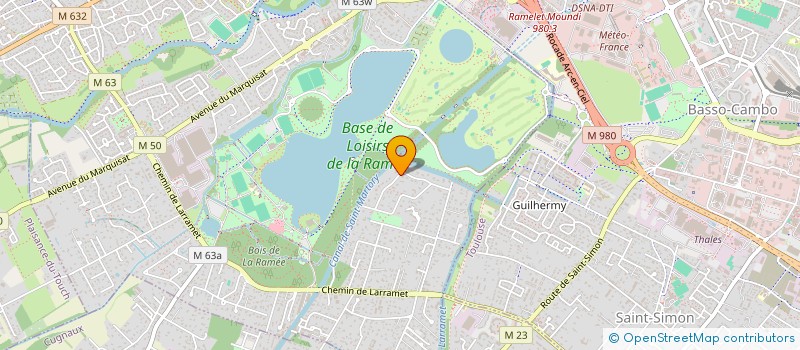 localisation de l'entreprise RAPAIRE INC.  TOURNEFEUILLE