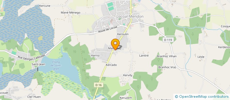 localisation de l'entreprise RAPALA  LOCOAL-MENDON