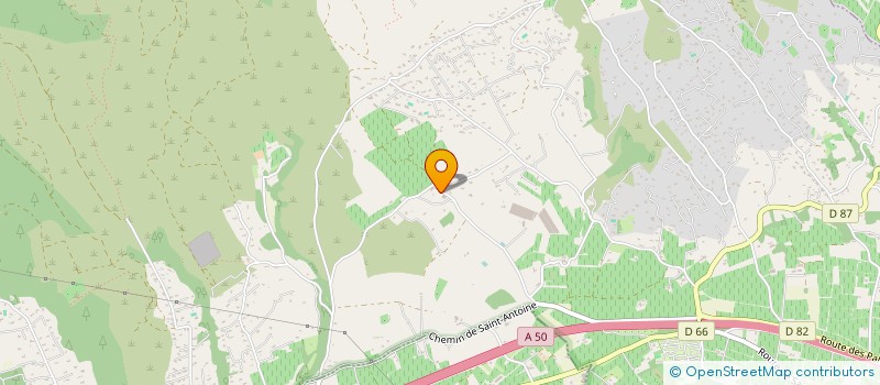 localisation de l'entreprise RAPAPORT PLANTS INDUSTRIE à LA CADIERE-D'AZUR