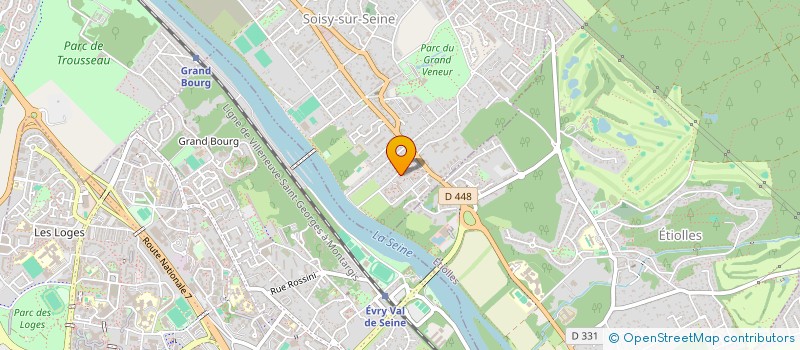localisation de l'entreprise RAPATRIEMENTS DES ULTRA MARINS à SOISY-SUR-SEINE