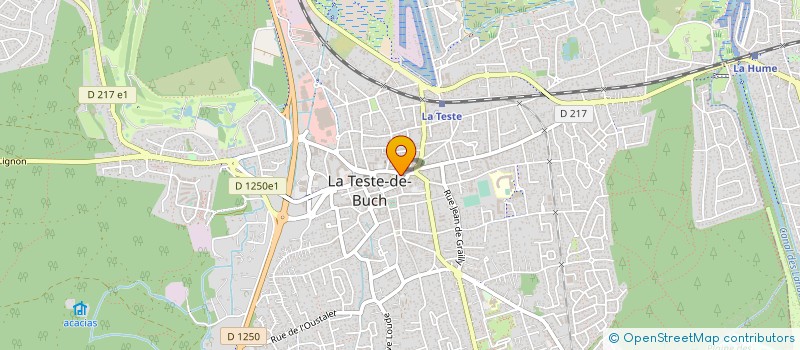 localisation de l'entreprise RAPCHOYE à LA TESTE-DE-BUCH
