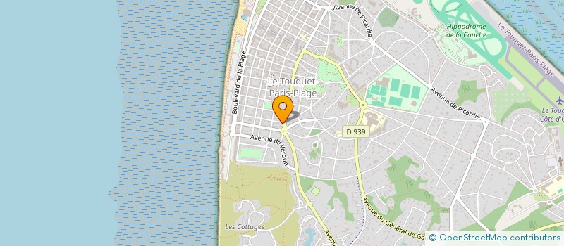 localisation de l'entreprise RAPECHY à LE TOUQUET-PARIS-PLAGE