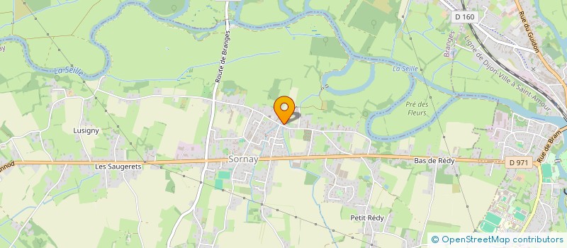 localisation de l'entreprise RAPETOUS 74  SORNAY