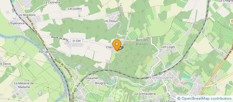 localisation de l'entreprise RAPH  FONTCOUVERTE