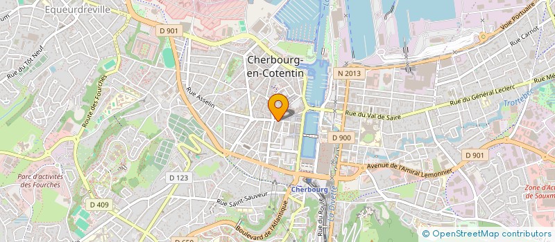 localisation de l'entreprise RAPH AND JO  CHERBOURG-EN-COTENTIN