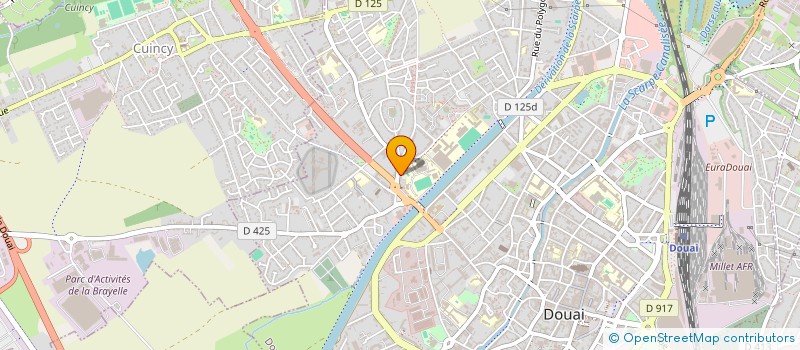 localisation de l'entreprise RAPH AUTO à DOUAI