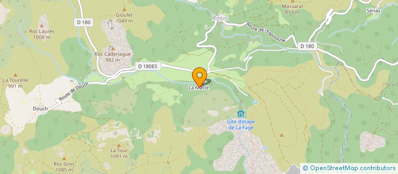 localisation de l'entreprise RAPH & FAMILY  ROSIS