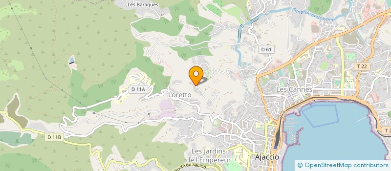 localisation de l'entreprise RAPH FISHING à AJACCIO