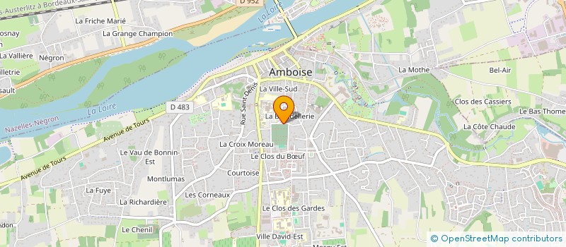 localisation de l'entreprise RAPH MARKETING  AMBOISE