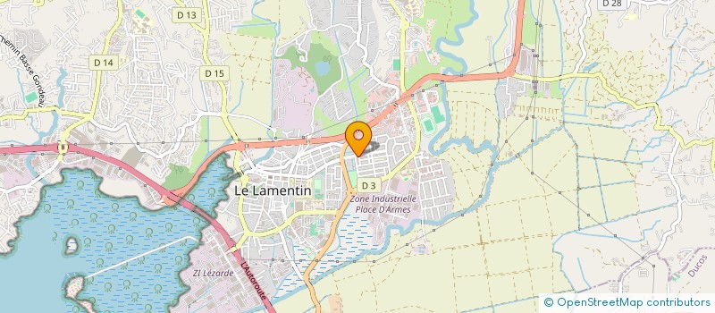 localisation de l'entreprise RAPH-RC EURL à LE LAMENTIN