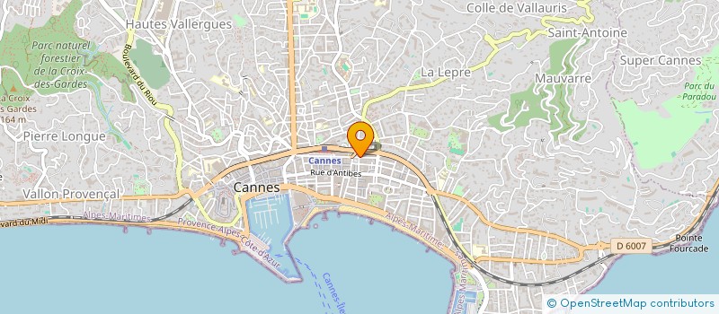 localisation de l'entreprise RAPHA à CANNES