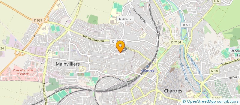 localisation de l'entreprise RAPHABAR DU FRESNAY à MAINVILLIERS