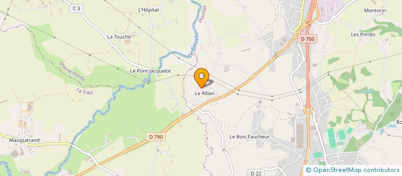 localisation de l'entreprise RAPHACARS à PLAINTEL