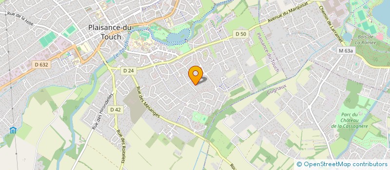 localisation de l'entreprise RAPHAEL  PLAISANCE-DU-TOUCH