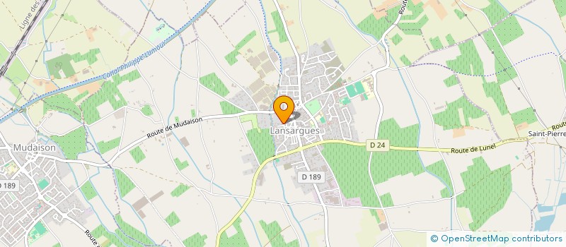 localisation de l'entreprise RAPHAEL  LANSARGUES