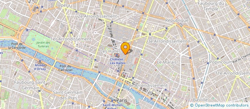 localisation de l'entreprise RAPHAEL  PARIS