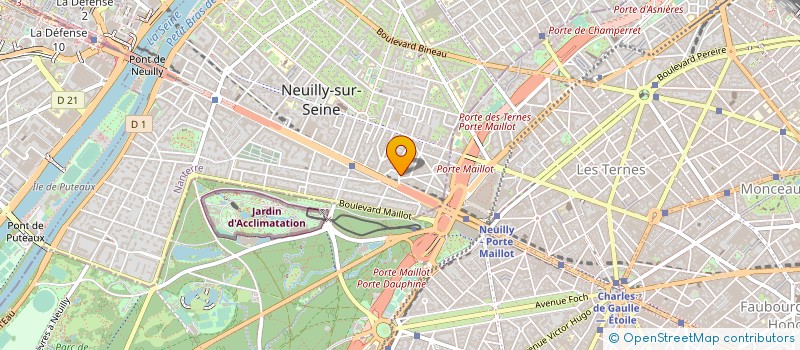 localisation de l'entreprise RAPHAEL à NEUILLY-SUR-SEINE