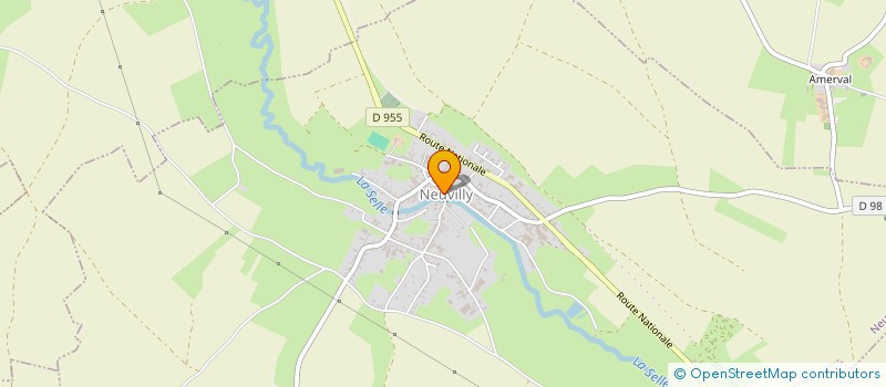 localisation de l'entreprise RAPHAEL à NEUVILLY