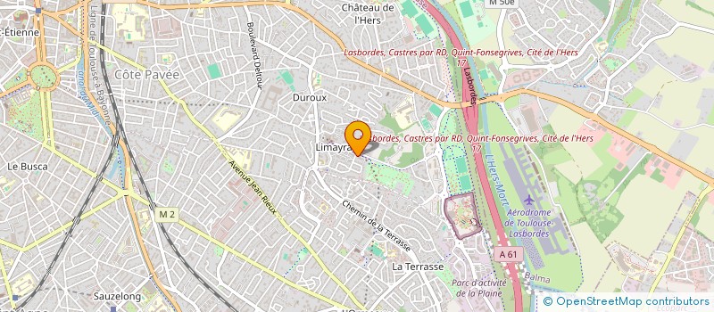 localisation de l'entreprise RAPHAEL à TOULOUSE
