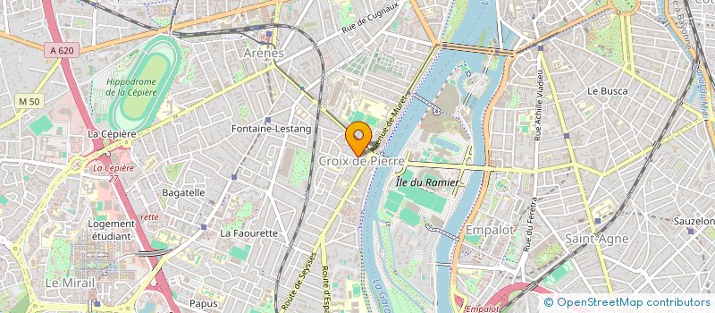 localisation de l'entreprise RAPHAEL  TOULOUSE