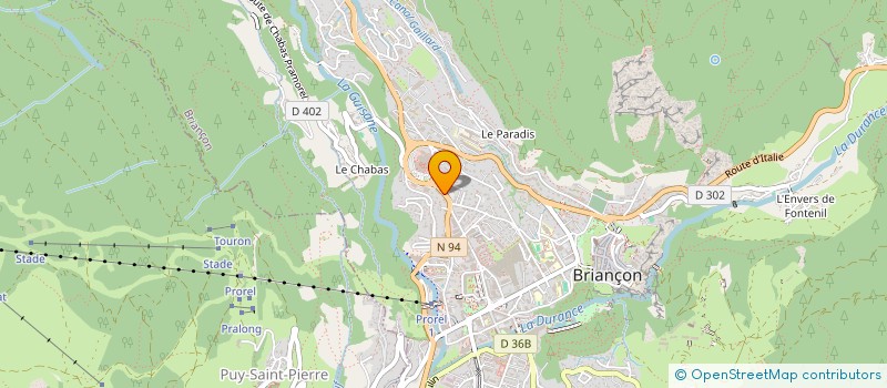 localisation de l'entreprise RAPHAEL à BRIANCON