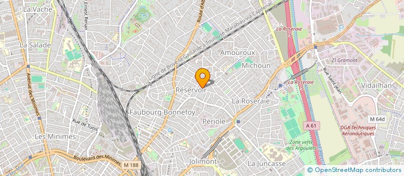 localisation de l'entreprise RAPHAEL à TOULOUSE