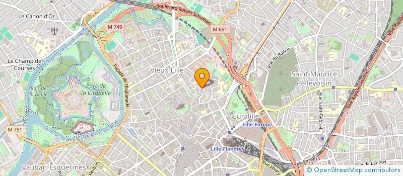 localisation de l'entreprise RAPHAEL à LILLE