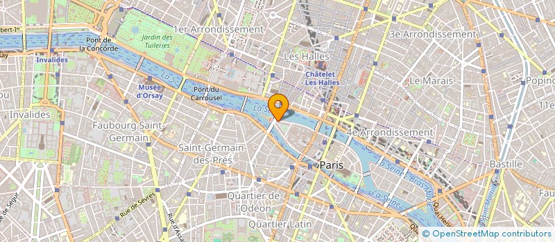 localisation de l'entreprise RAPHAEL BEDOS SARL à PARIS