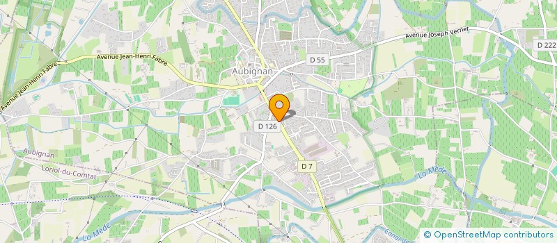 localisation de l'entreprise RAPHAEL CONDUITE  AUBIGNAN