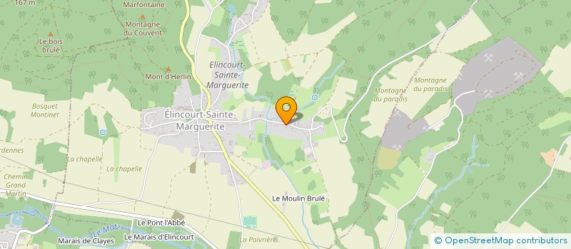 localisation de l'entreprise RAPHAEL DA SILVA à ELINCOURT-SAINTE-MARGUERITE