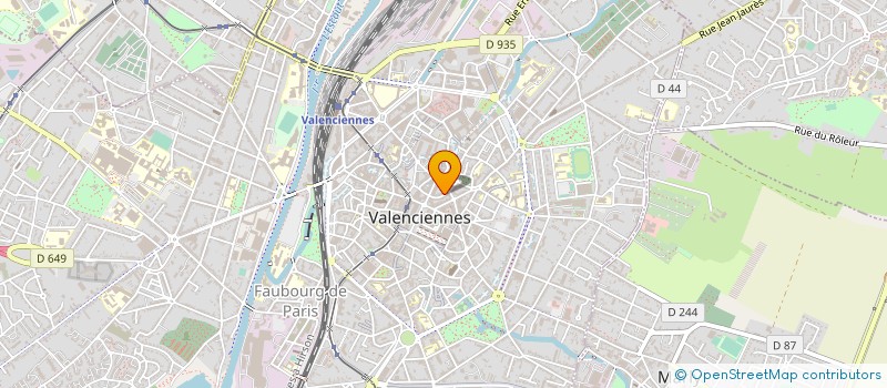 localisation de l'entreprise RAPHAEL DELOBELLE IMMOBILIER  VALENCIENNES