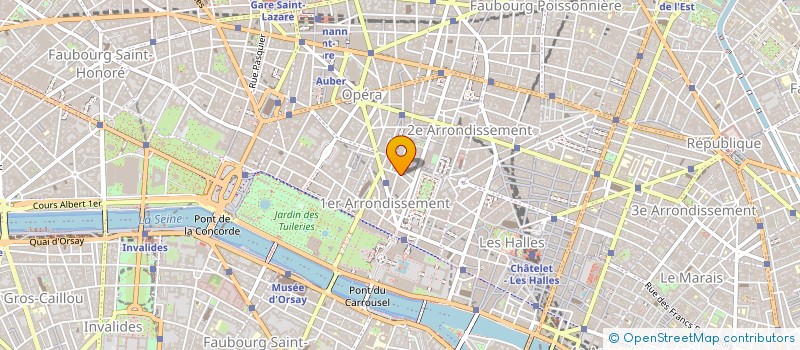 localisation de l'entreprise RAPHAEL DESTROIS à PARIS