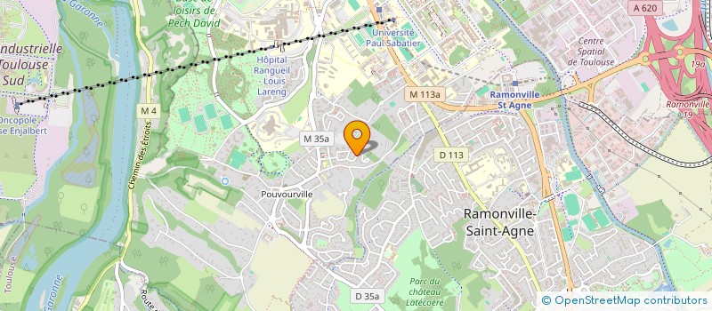 localisation de l'entreprise RAPHAEL ET CHARLOTTE à TOULOUSE