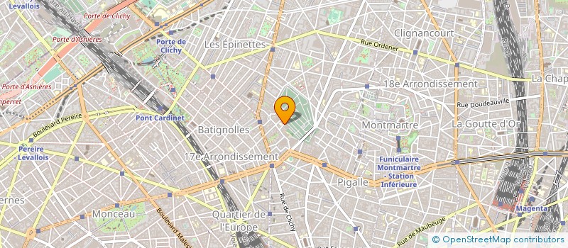 localisation de l'entreprise RAPHAEL GERVAIS SARL  PARIS