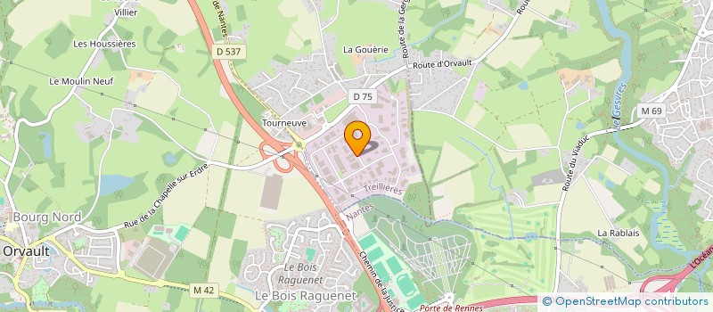 localisation de l'entreprise RAPHAEL GLOBAL DISTRIBUTION  CERIZAY