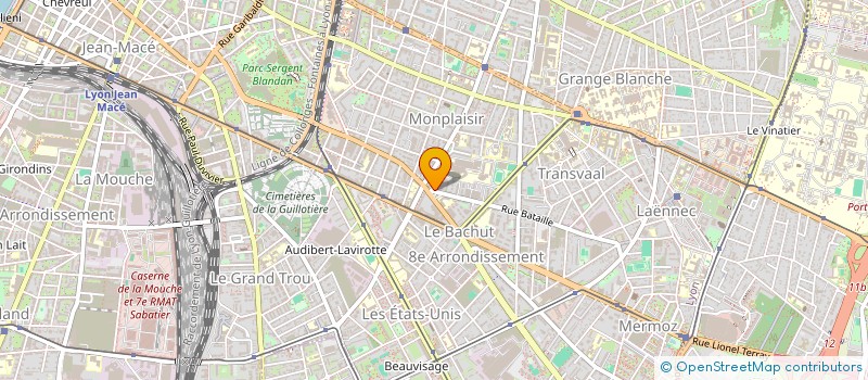 localisation de l'entreprise RAPHAEL HANDI ASSISTANCE  LYON