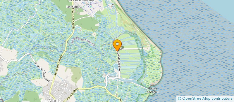 localisation de l'entreprise RAPHAEL MASSE  DOLUS-D'OLERON