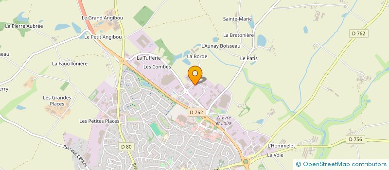 localisation de l'entreprise RAPHAEL PEAU à BEAUPREAU-EN-MAUGES