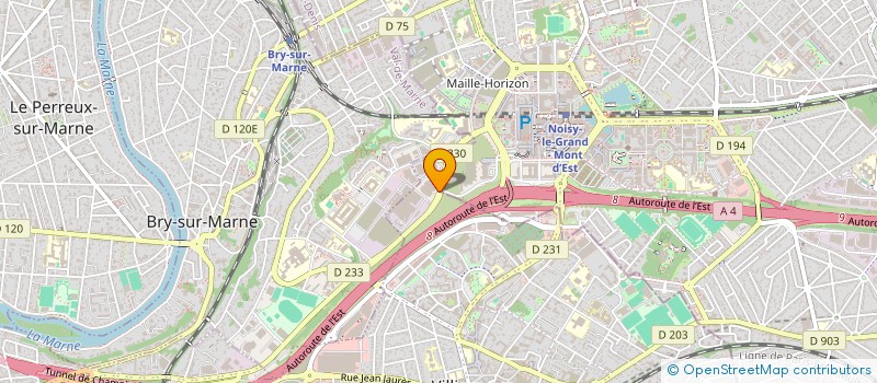 localisation de l'entreprise RAPHAEL PERRIER PRO PARIS  VILLIERS-SUR-MARNE