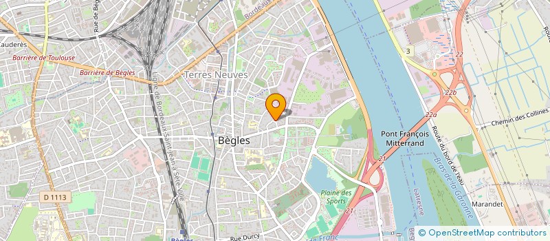 localisation de l'entreprise RAPHAEL PLOMBERIE  BEGLES