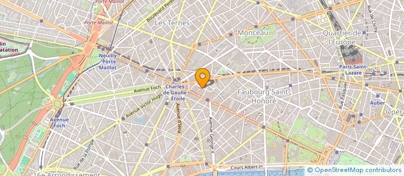 localisation de l'entreprise RAPHAEL REAL ESTATE  PARIS