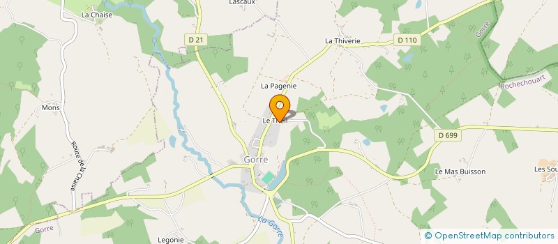 localisation de l'entreprise RAPHAEL SAP à GORRE