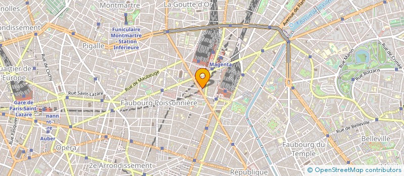 localisation de l'entreprise RAPHAEL TRAVAIL TEMPORAIRE ESPACES VERTS ET SERVICES ASSOCIES  PARIS