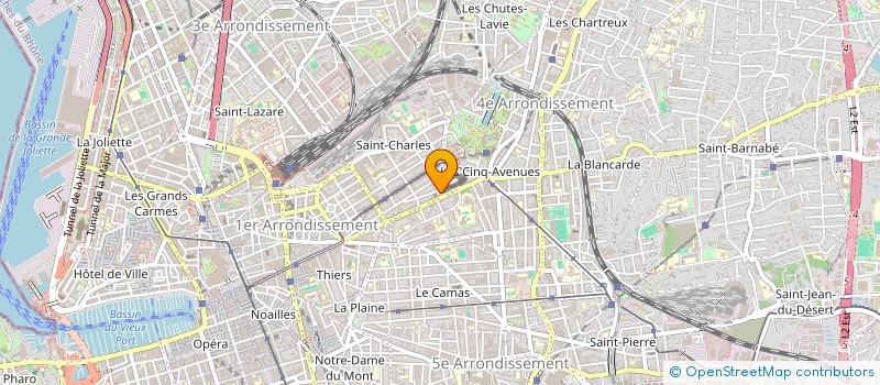 localisation de l'entreprise RAPHAELLE à MARSEILLE