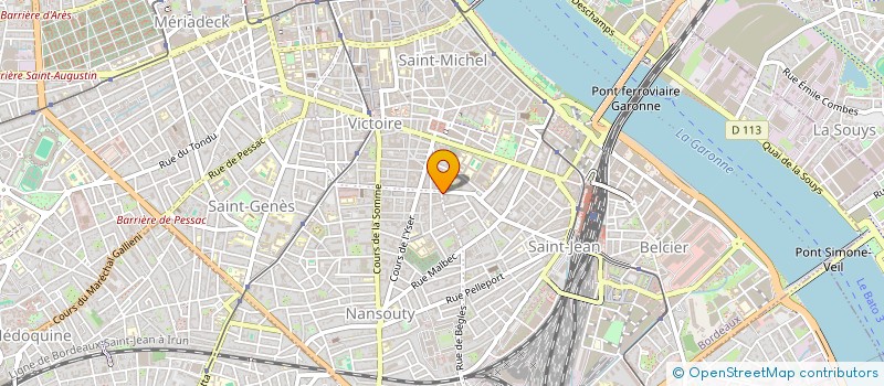 localisation de l'entreprise RAPHAELLE&JULIEN  BORDEAUX